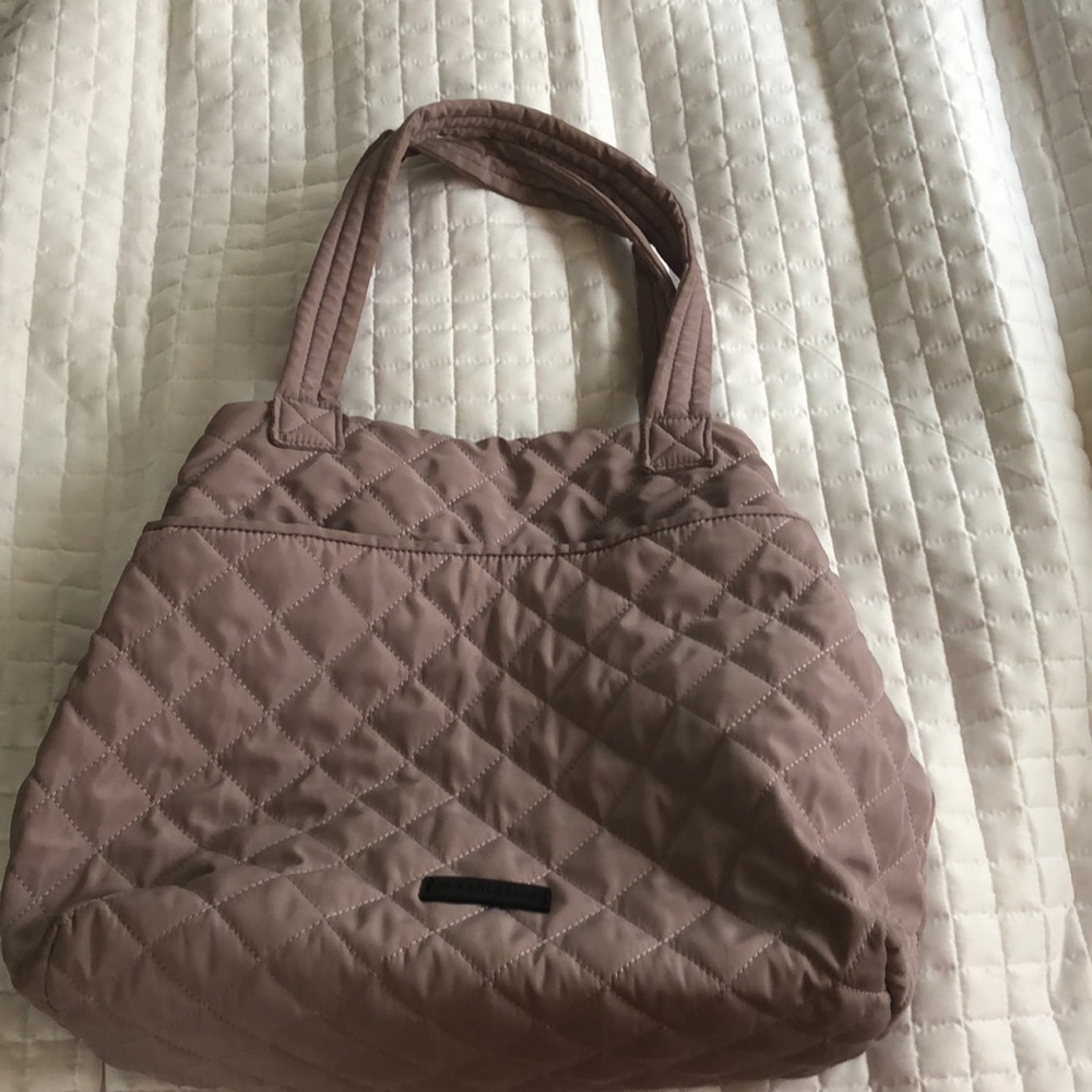 Quilted gym bag